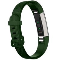 iMoshion Siliconen bandje Fitbit Alta (HR) - Donkergroen