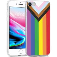 iMoshion Design hoesje iPhone SE (2022 / 2020) / 8 / 7 - Rainbow flag