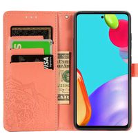 iMoshion Mandala Bookcase Samsung Galaxy A52(s) (5G/4G) - Oranje