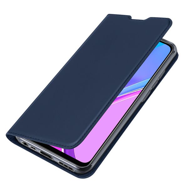 Dux Ducis Slim Softcase Bookcase Xiaomi Redmi 9 - Donkerblauw