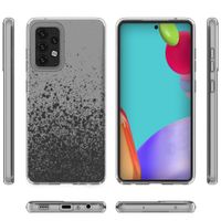 iMoshion Design hoesje Samsung Galaxy A52(s) (5G/4G) - Spetters - Zwart