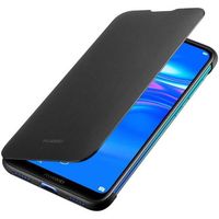 Huawei Flip Cover Huawei Y7 (2019) - Zwart