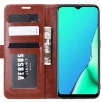 Zakelijke Bookcase Oppo A5 (2020) / A9 (2020) - Bruin