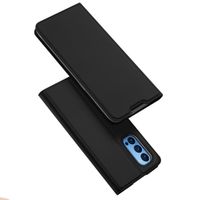 Dux Ducis Slim Softcase Bookcase Oppo Reno4 Pro 5G - Zwart