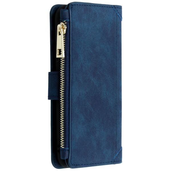 Luxe Portemonnee iPhone 11 - Donkerblauw