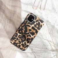 Selencia Maya Fashion Backcover iPhone 12 (Pro) - Brown Panther