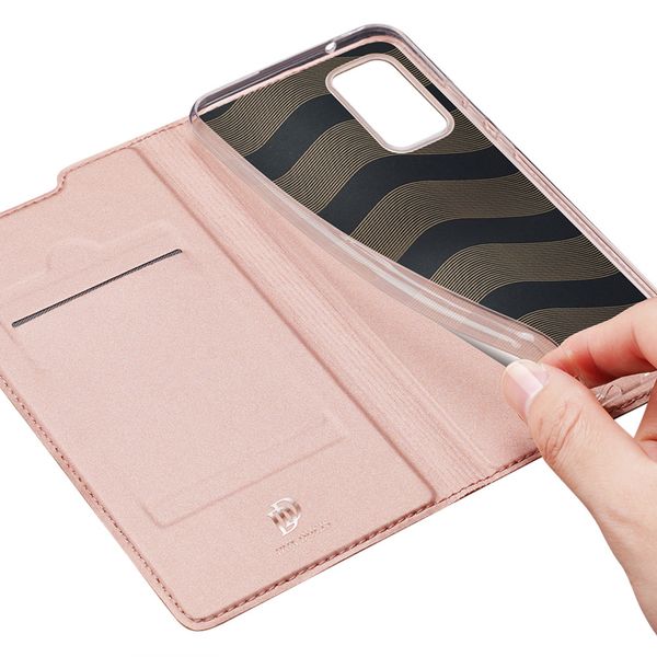 Dux Ducis Slim Softcase Bookcase Samsung Galaxy Note 20 - Rosé Goud