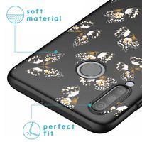 iMoshion Design hoesje Huawei P30 Lite - Vlinder - Zwart / Wit