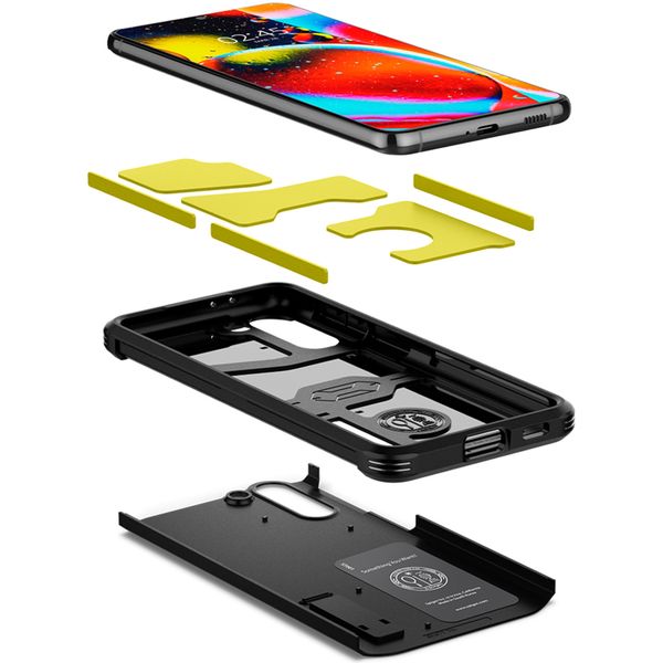 Spigen Tough Armor Backcover Samsung Galaxy S21 - Zwart