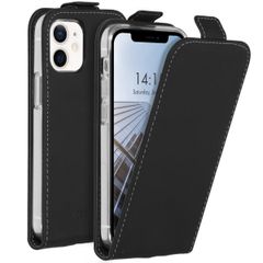 Accezz Flipcase iPhone 12 Mini - Zwart