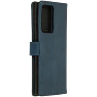 iMoshion Luxe Bookcase Samsung Galaxy Note 20 Ultra - Donkerblauw