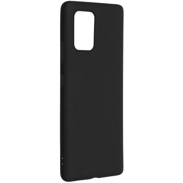 iMoshion Color Backcover Samsung Galaxy S10 Lite - Zwart