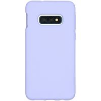 Accezz Liquid Silicone Backcover Samsung Galaxy S10e - Paars