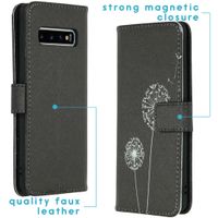 iMoshion Design Softcase Bookcase Samsung Galaxy S10 - Dandelion