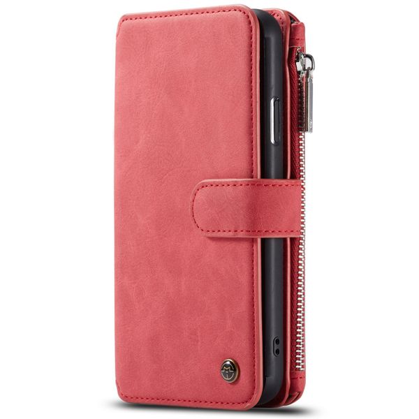 CaseMe Luxe 2 in 1 Portemonnee Bookcase iPhone 11 Pro - Rood