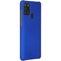 Effen Backcover Samsung Galaxy A21s - Blauw