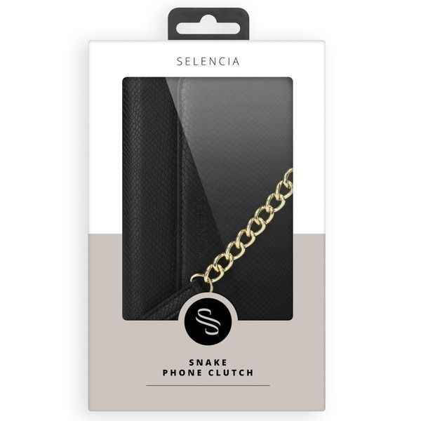 Selencia Tierra Uitneembare Slang Clutch Samsung Galaxy S20 - Zwart