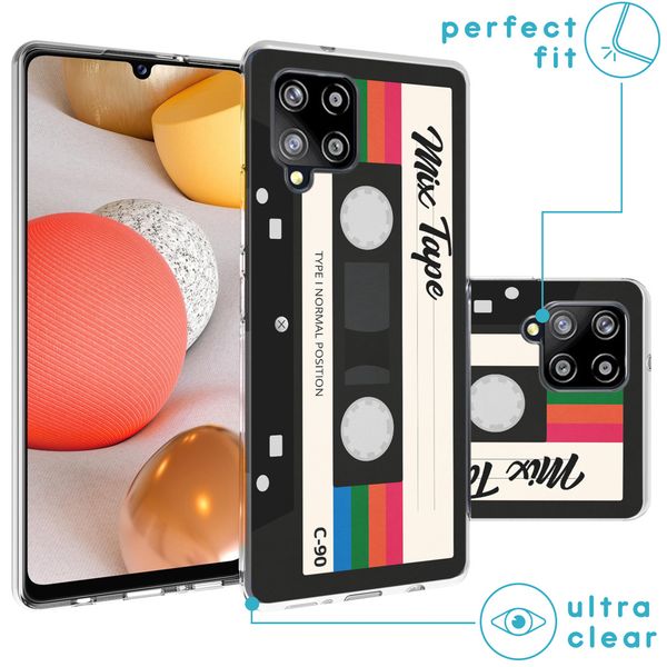 iMoshion Design hoesje Samsung Galaxy A42 - Cassette