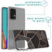 iMoshion Design hoesje voor Samsung Galaxy A52(s) (5G/4G) - Grafisch Koper / Zwart