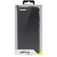 Accezz Flipcase iPhone Xs Max - Zwart