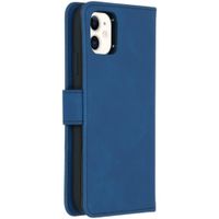 iMoshion Uitneembare 2-in-1 Luxe Bookcase iPhone 11 - Donkerblauw