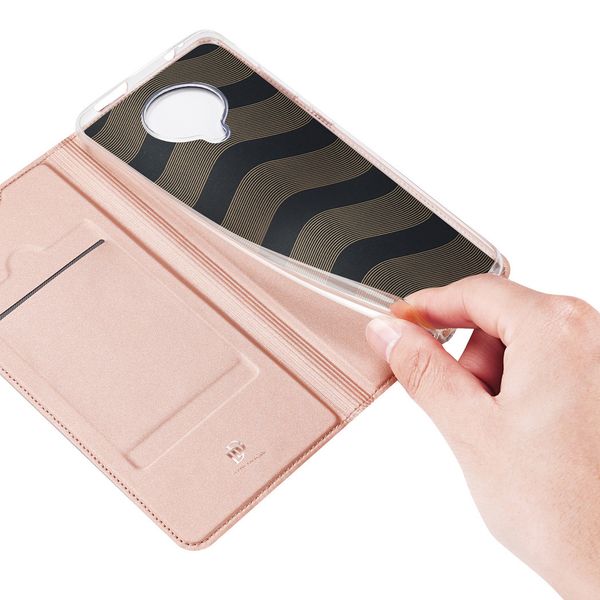 Dux Ducis Slim Softcase Bookcase Xiaomi Poco F2 Pro - Rosé Goud