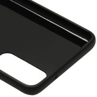 Carbon Softcase Backcover Samsung Galaxy S20 - Zwart