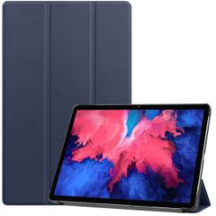 iMoshion Trifold Bookcase Lenovo Tab P11 / P11 Plus - Donkerblauw