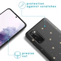 iMoshion Design hoesje Samsung Galaxy S20 - Sterren / Zwart