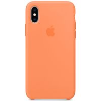 Apple Silicone Backcover iPhone Xs / X - Papaya