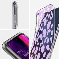 iMoshion Design hoesje Samsung Galaxy A50 / A30s - Luipaard - Paars