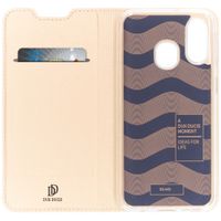 Dux Ducis Slim Softcase Bookcase Samsung Galaxy A40 - Goud