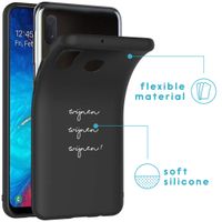 iMoshion Design hoesje Galaxy A20e - Wijnen Wijnen Wijnen - Zwart