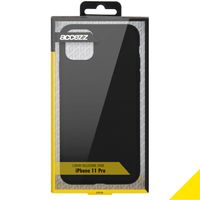 Accezz Liquid Silicone Backcover iPhone 11 Pro - Zwart