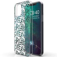 iMoshion Design hoesje iPhone 12 (Pro) - Bladeren - Groen