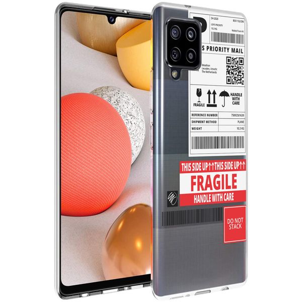 iMoshion Design hoesje Samsung Galaxy A42 - Label