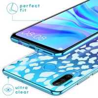 iMoshion Design hoesje Huawei P30 Lite - Luipaard - Blauw