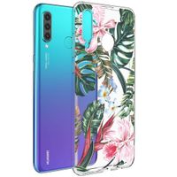 iMoshion Design hoesje Huawei P30 Lite - Jungle - Groen / Roze