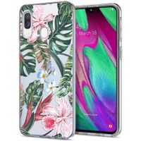 iMoshion Design hoesje Samsung Galaxy A20e - Jungle - Groen / Roze