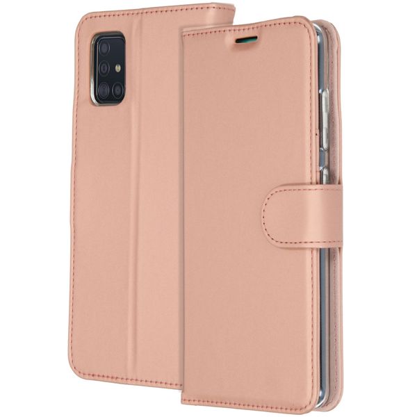 Accezz Wallet Softcase Bookcase Samsung Galaxy A51 - Rosé Goud