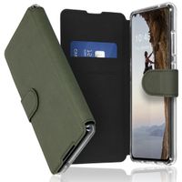 Accezz Xtreme Wallet Bookcase Samsung Galaxy S21 - Lichtgroen