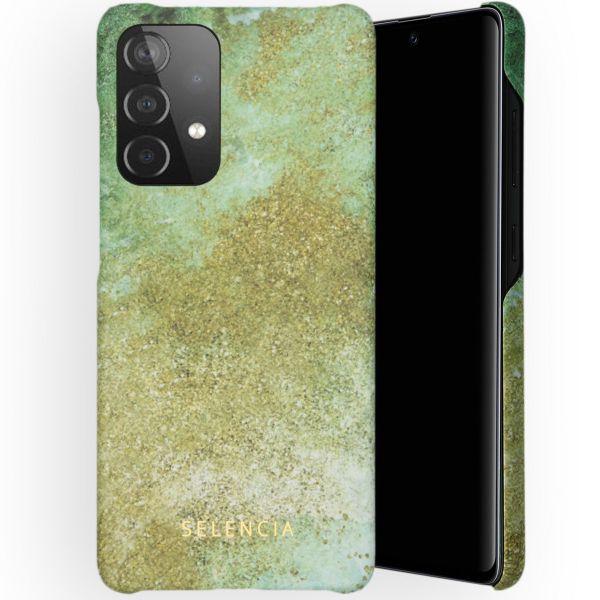 Selencia Fashion Backcover Samsung Galaxy A52(s) (5G/4G) - Green Nature