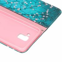 Design Softcase Bookcase Samsung Galaxy J6