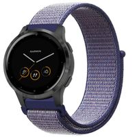 iMoshion Nylon bandje Garmin Vivoactive 4L - Blauw