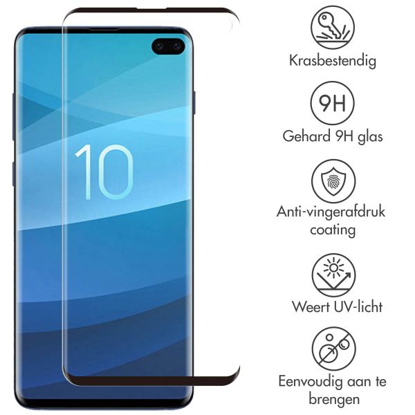 Selencia Gehard Glas Premium Screenprotector Samsung Galaxy S10 Plus