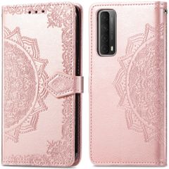 iMoshion Mandala Bookcase Huawei P Smart (2021) - Rosé Goud