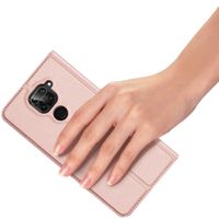 Dux Ducis Slim Softcase Bookcase Xiaomi Redmi Note 9 - Rosé Goud