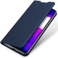 Dux Ducis Slim Softcase Bookcase Xiaomi Mi 10 Lite - Donkerblauw