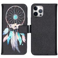 iMoshion Design Softcase Bookcase iPhone 12 (Pro) - Dreamcatcher