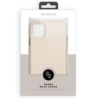 Selencia Gaia Slang Backcover iPhone 11 Pro - Wit